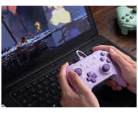 8BitDo Ultimate 2C Wired Pad Purple - 1371589 - zdjęcie 4